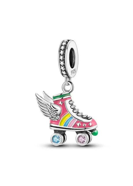 Серебряные серьги "Ролики с крыльями" Kabluchka (355347290)