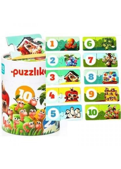 Пазлы для малышей: Мои друзья, 20 элем. Puzzlika (325261205)