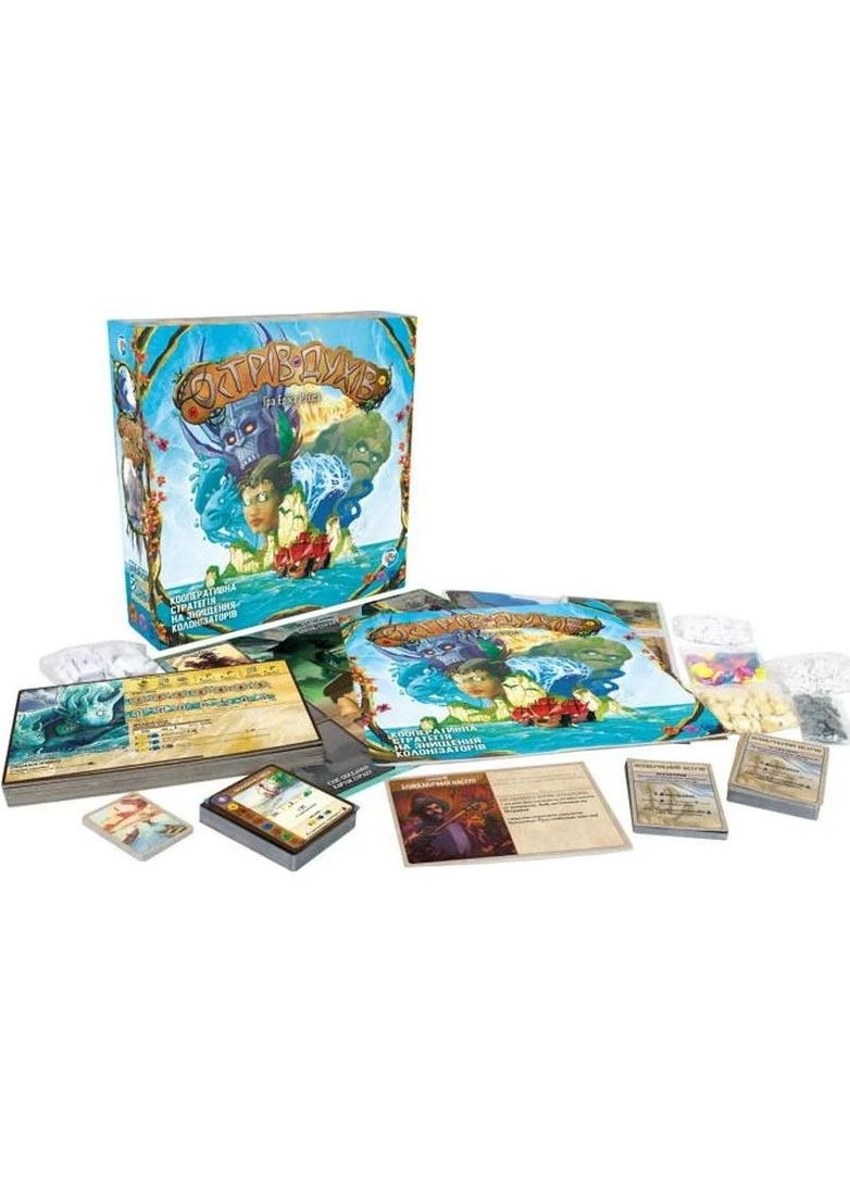 Настільна гра Острів Духів (Spirit Island) (укр.) (OD001UA) Games7Days (391337175)