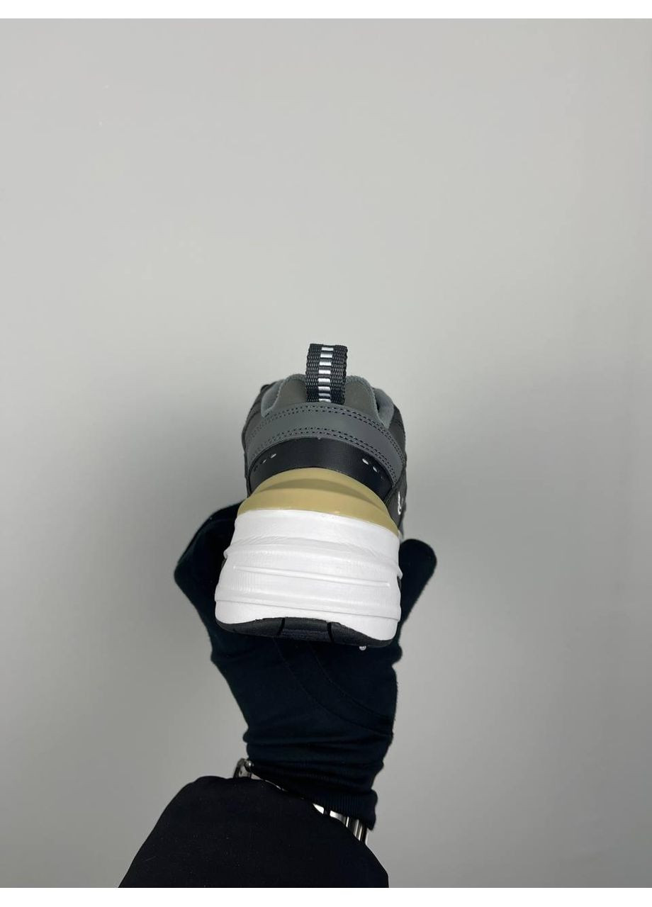 Рожеві Осінні кросівки чоловічі nike m2k tekno black pink logo ao3108-011 найк м2к текно No Brand