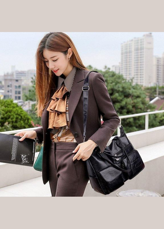 Женская сумка 721 кросс-боди черная No Brand (344446571)