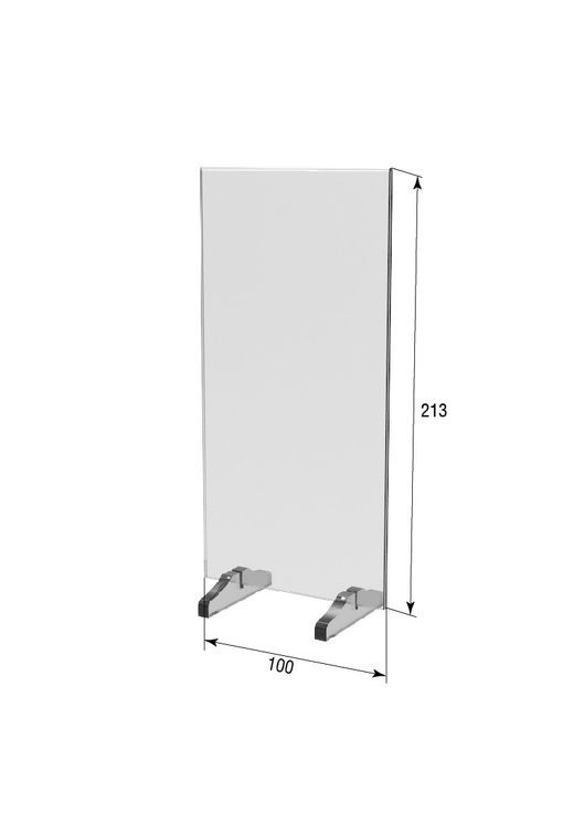 Менюхолдер 100х210 на утримувачах вертикальний Ekostar (367609254)