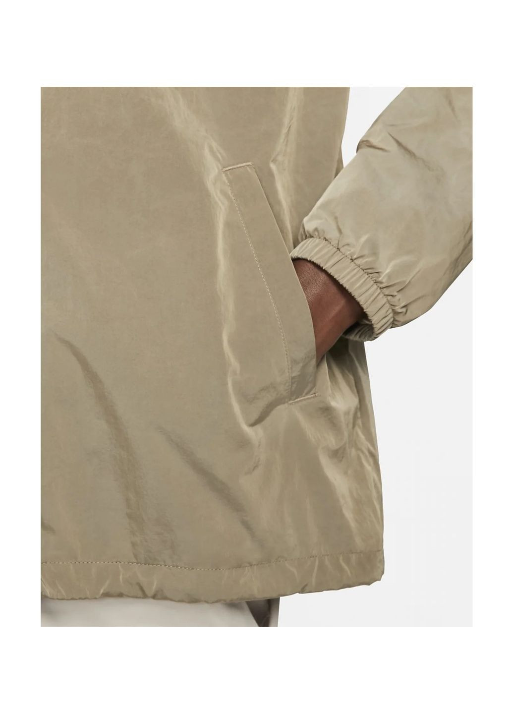 Бежева куртка чоловіча sportswear authentics beige dq5005-247 Nike