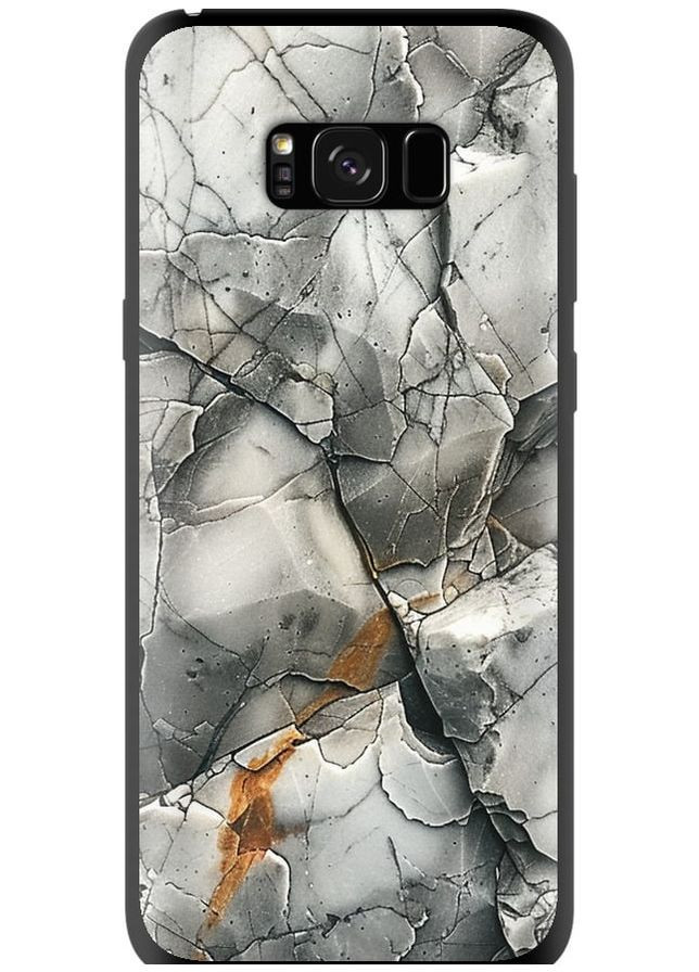 TPU черный чехол 'Серый мрамор' для Endorphone Samsung Galaxy S8 Plus (285116923)