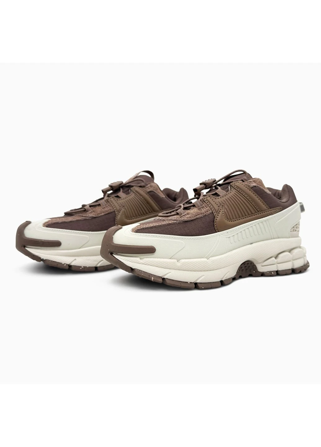 Бежеві літні кросівки nike zoom vomero roam beige/brown найк вомеро роам No Brand