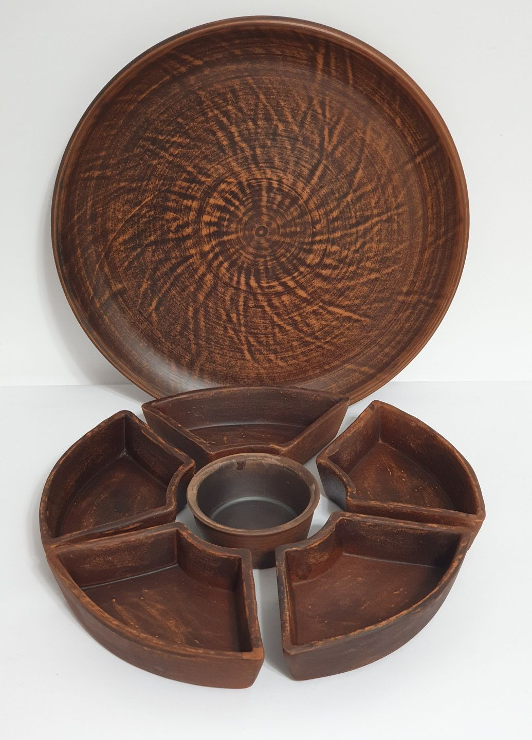 Менажница из красной глины No Brand (330129501)