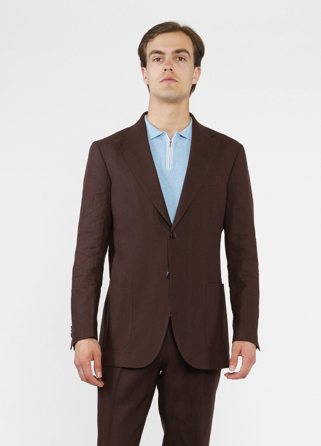 Пиджак мужской коричневый Arber NAPOLI (294778422)