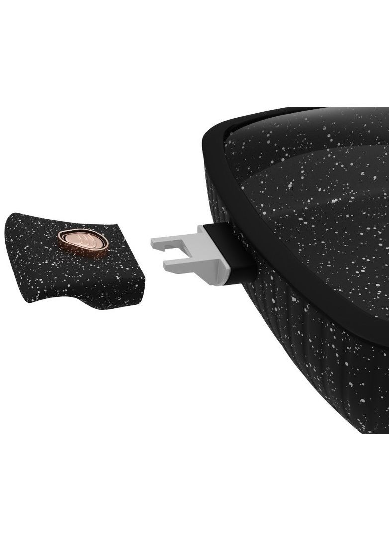 Сковорода сотейник с антипригарным покрытием Sicilia 4.4 л, 28x28 см (BR-1515) Bollire (334009122)