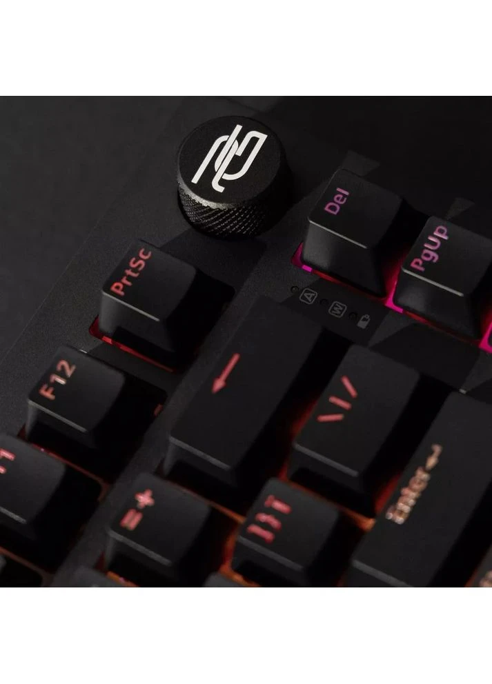 Беспроводная игровая клавиатура Gaming Coupe с RGB подсветкой (Английская/Украинская раскладка) (WKCP00022402) Black Proove (401006820)