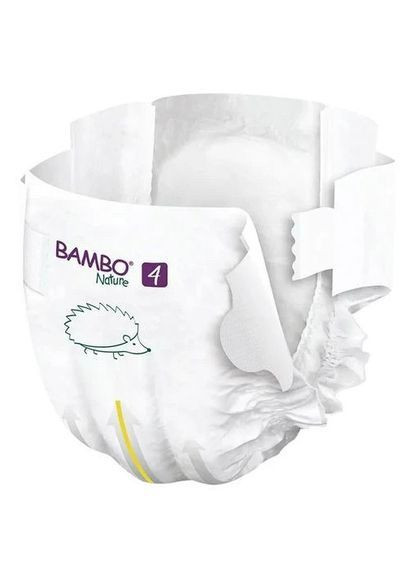 Эко Подгузники на липучках Nature 4 (7-14 кг), 24 шт. Bambo 1000019254 (366578354)
