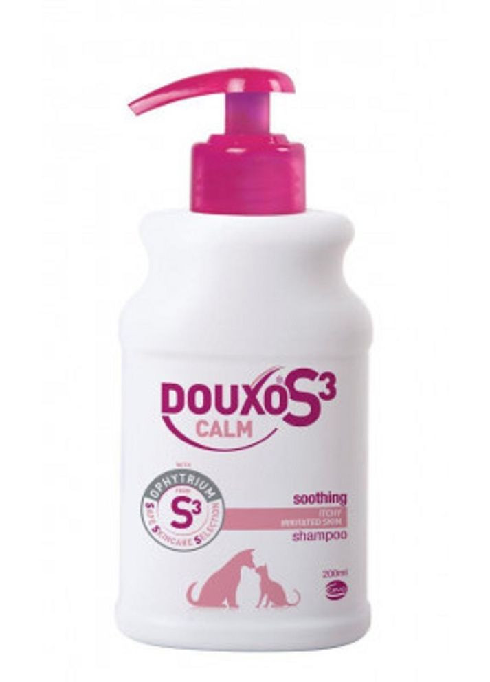 Шампунь для чутливої шкіри собак і кішок Douxo S3 Calm 200 мл Ceva (314836688)