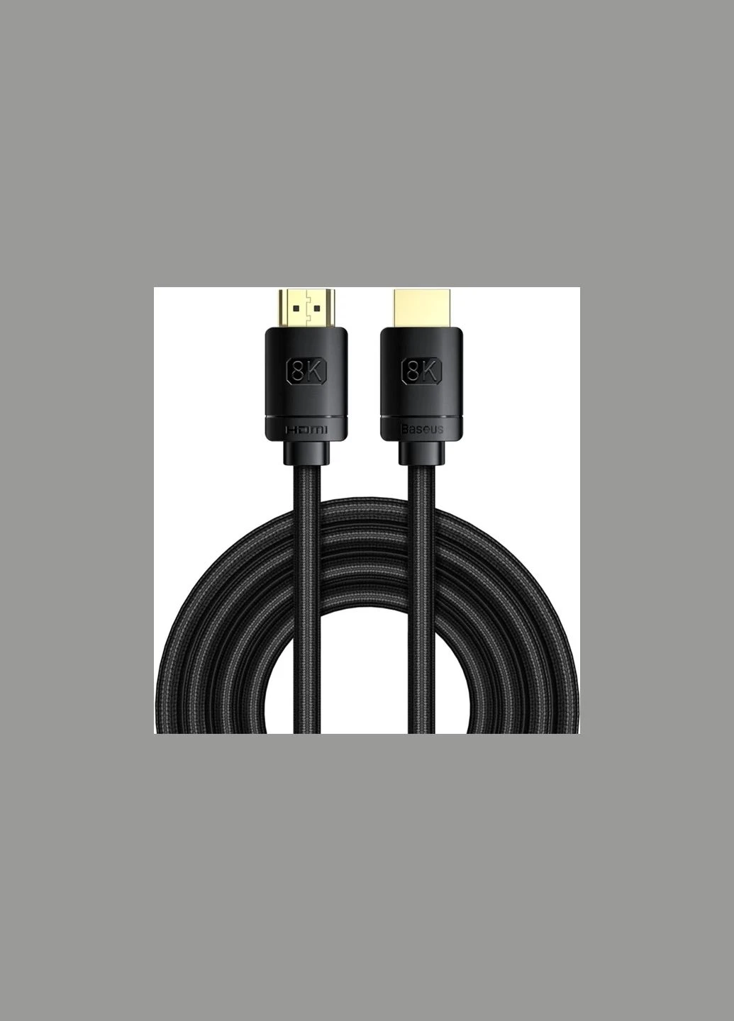 Кабель High Definition Series HDMI 8K to HDMI 8K Adapter Cable 3m CAKGQ-L01 Black Baseus (338620557)