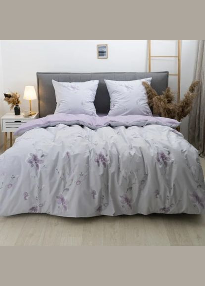 Комплект постільної білизни євро ранфорс 24253 100% бавовна Viluta (334303200)