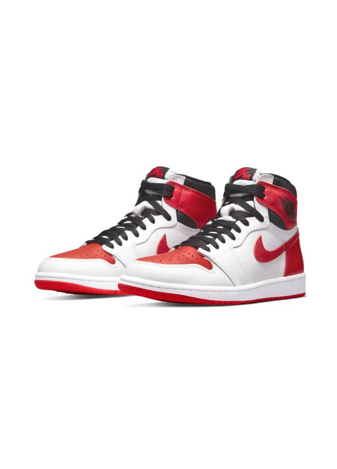 Білі кросівки 1 retro og heritage 555088-161 Jordan