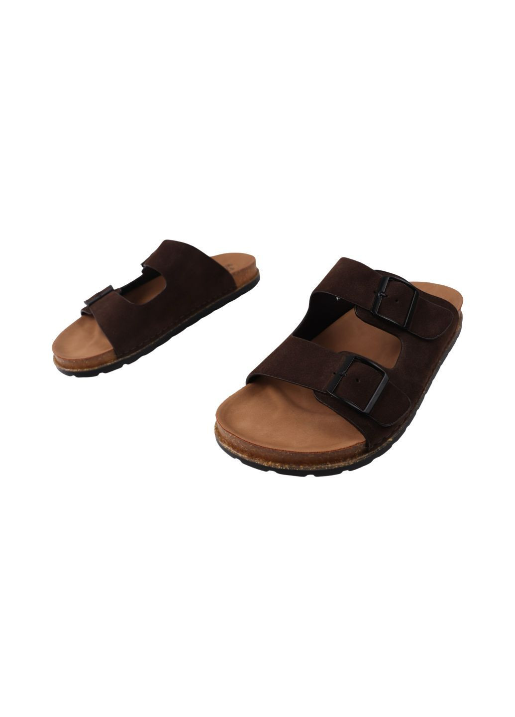 Шльопанці чоловічі кабірові натуральна замша Brooman 1076-25LSHC (333035524)