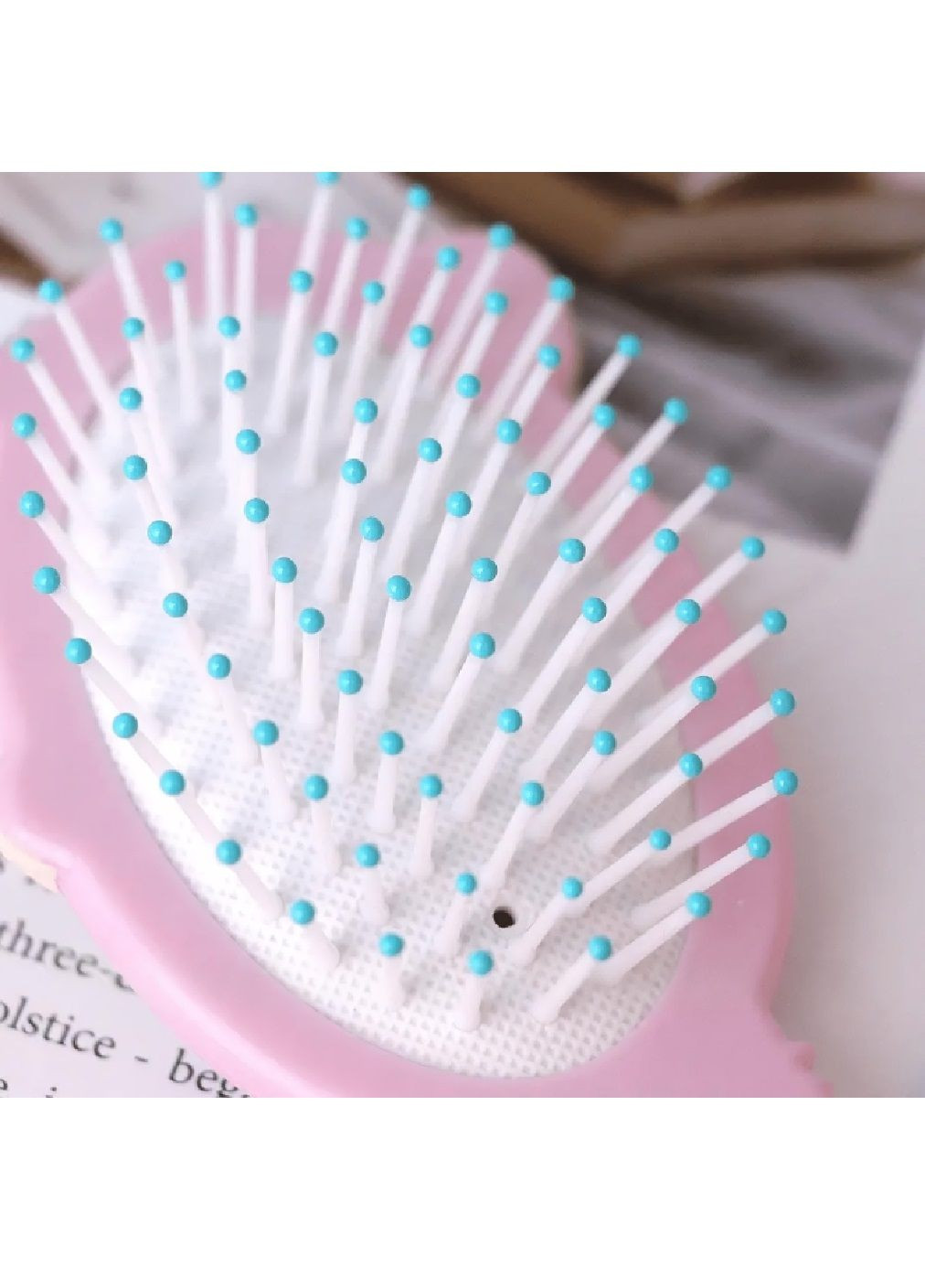 Детский подарочный набор комплект аксессуаров резинок заколок для волос с расческой холодное сердце (478735-Prob) Эльза Unbranded (311195907)