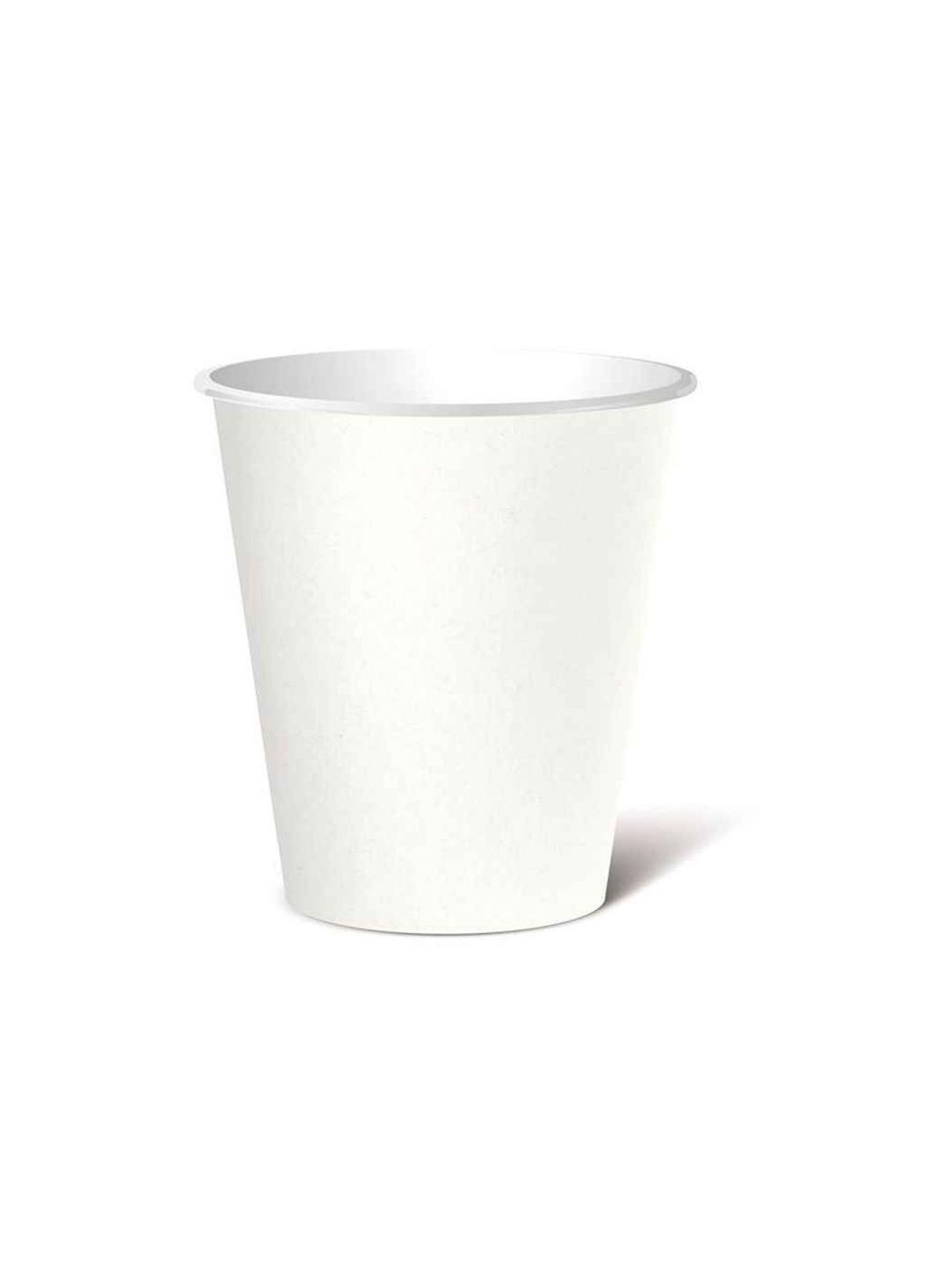 Стакан 250мл бумажный Белый (1уп/50шт) Allegro-Opt (359432718)