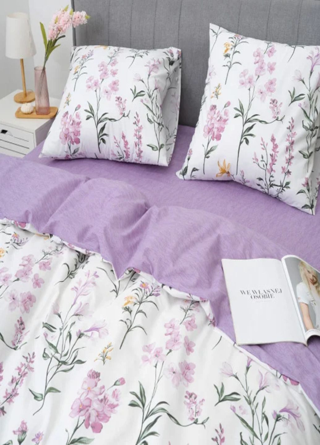 Постельное белье Вилюта ранфорс семейное. Постель Вилюта семья. Комплекты постельного белья. Viluta Постільна білизна (341536767)