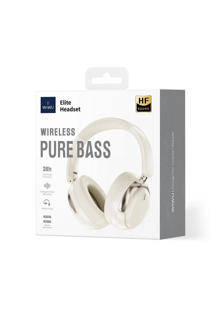 Бездротові накладні навушники Elite Wireless Headset (with ANC) TD-10 Чорний WIWU (388780777)