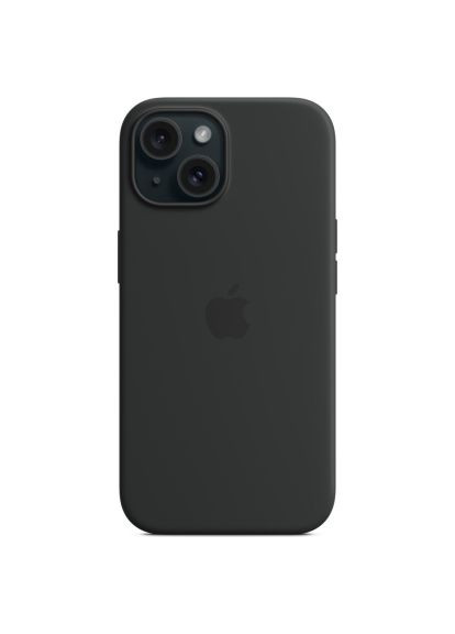 Чехол для мобильного телефона (MT0J3ZM/A) Apple iphone 15 silicone case with magsafe black (279731652)