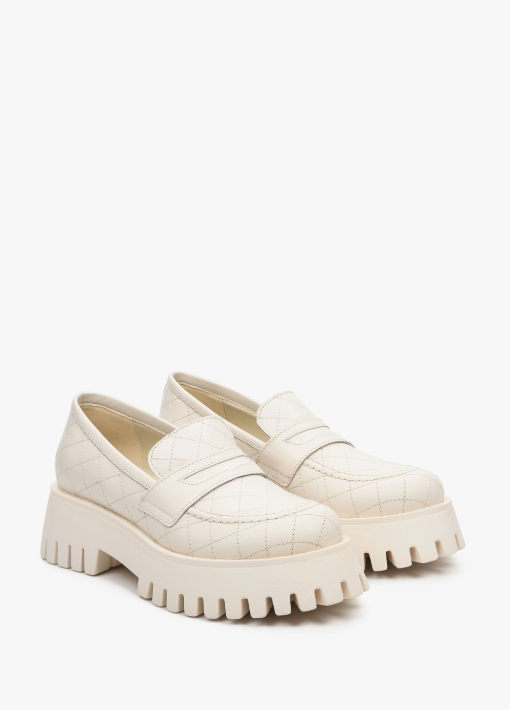 Estro Лофери, колір молочний світло-бежевий з, україна — демісезон (324030375)