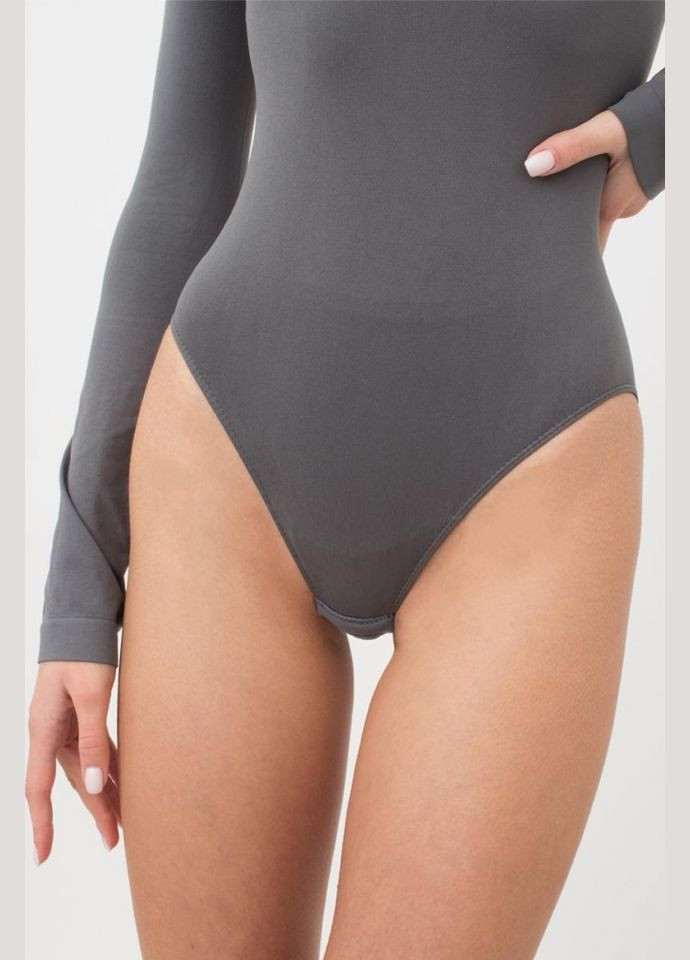 Боди женский бесшовный с длинными рукавами Giulia BODY LUPETTO MANICA LUNGA (296470226)