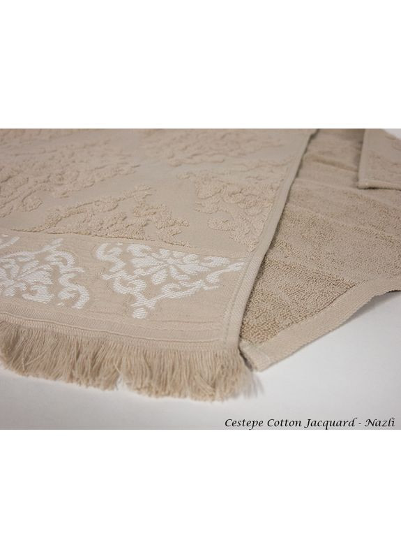 Набір рушників Cotton Delux Жакард — Nazli 50*90 (6 шт.) Cestepe комбінований