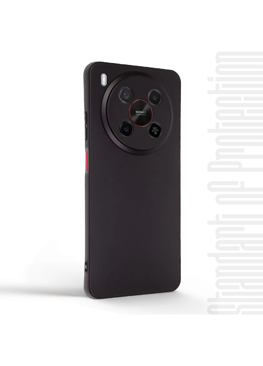 Чохол Matte Slim Fit для ZTE Nubia V70 Max 4G Camera cover Black (ARM86132) KLB ArmorStandart (390066903)
