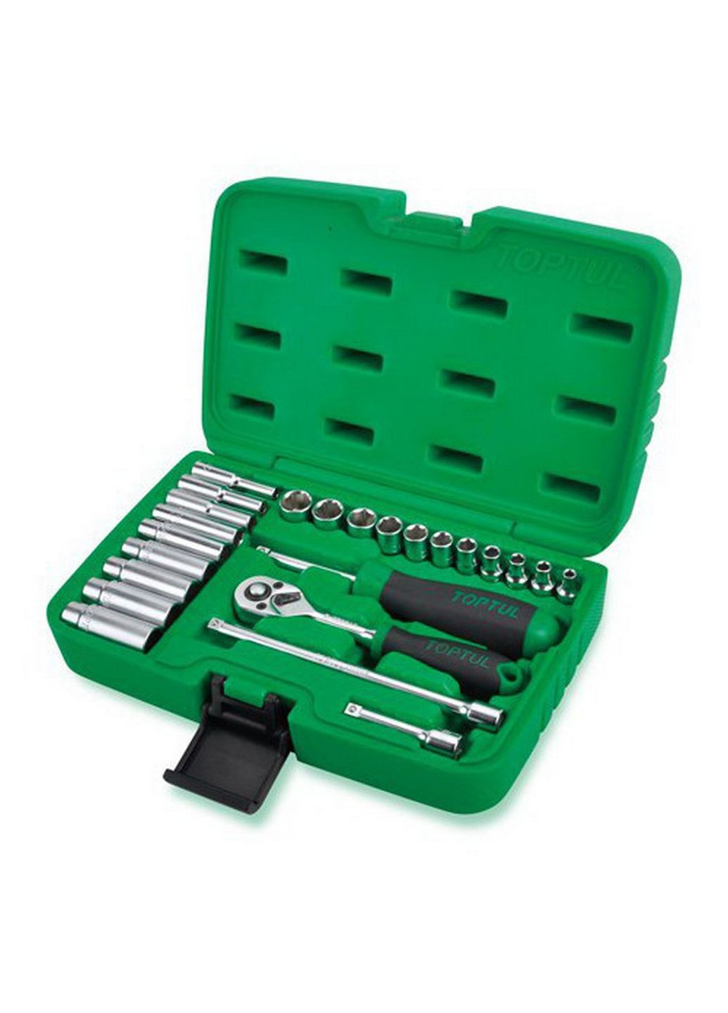 Комплект инструмента в кейсе 1/4" 24ед. TOPTUL (289366823)