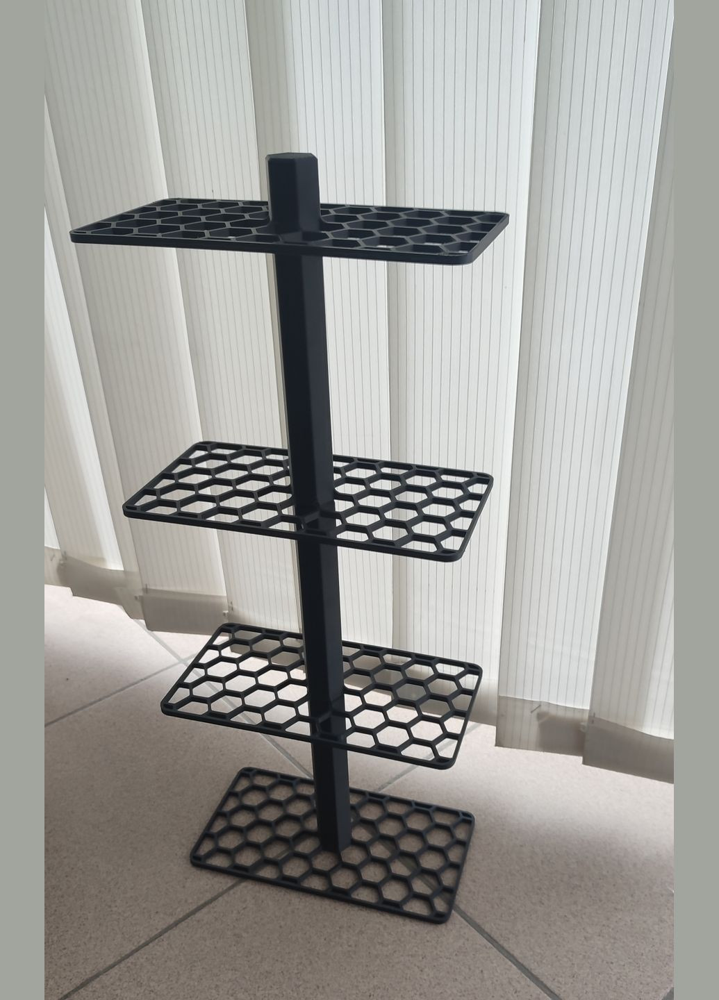 Підставка для взуття пластик чорна No Brand (317191311)