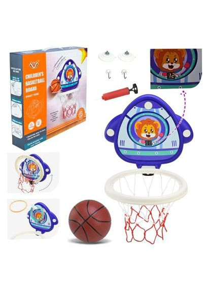 Набір 2 в 1 Ракета баскетбол та кільцекід для дітей. ProDobro (367092141)