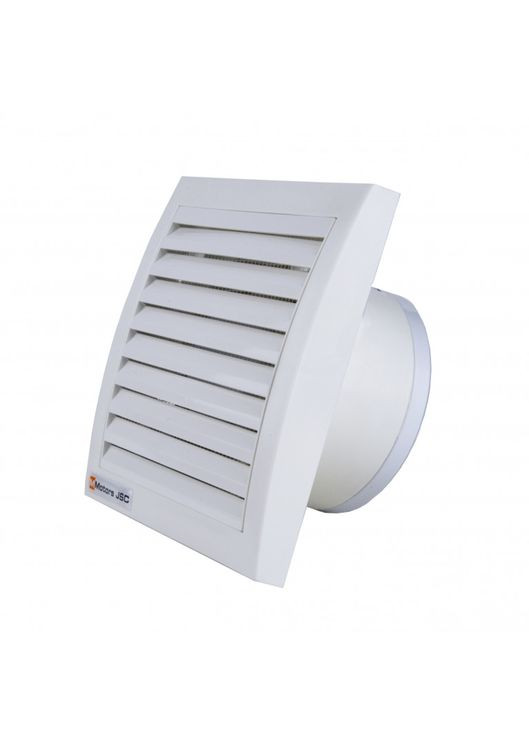 Надтонкий витяжний вентилятор з датчиком світла та таймером 100 зі зворотним клапаном MMotors JSC (300801253)