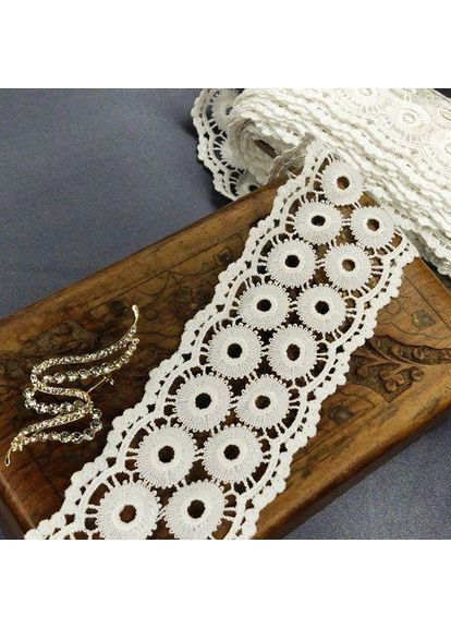 (1 метр) Кружево макраме 6,5 см цвет - айвори (17М-HL0301-1) Plus-plus (352747904)