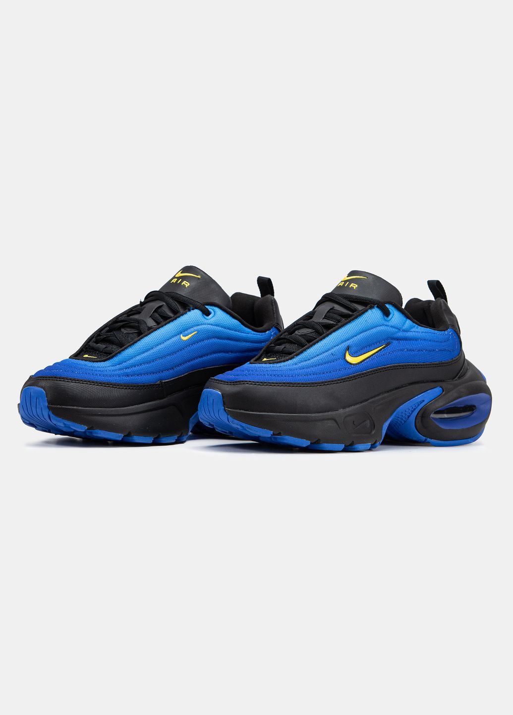 Синій всесезон кросівки чоловічі nike air max portal blue black | найк аір макс портал сині чорні No Brand