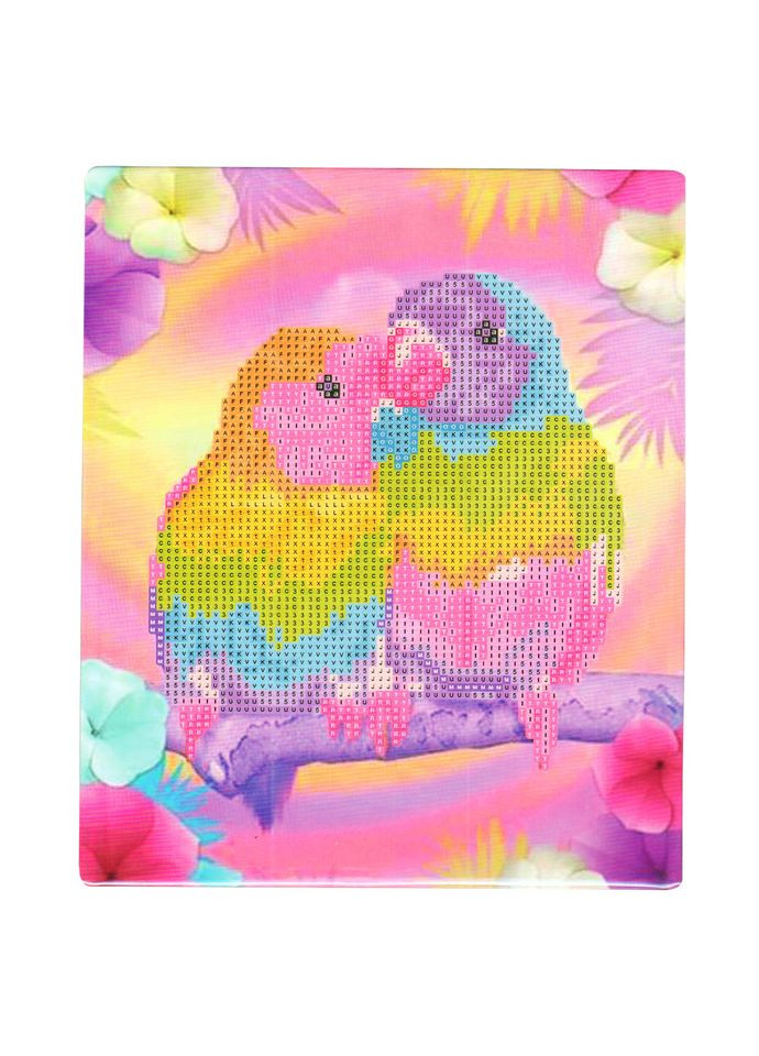 Алмазна мозаїка "Нерозлучні" 178385 картон, неповна викладка Diamond-hands (337499947)