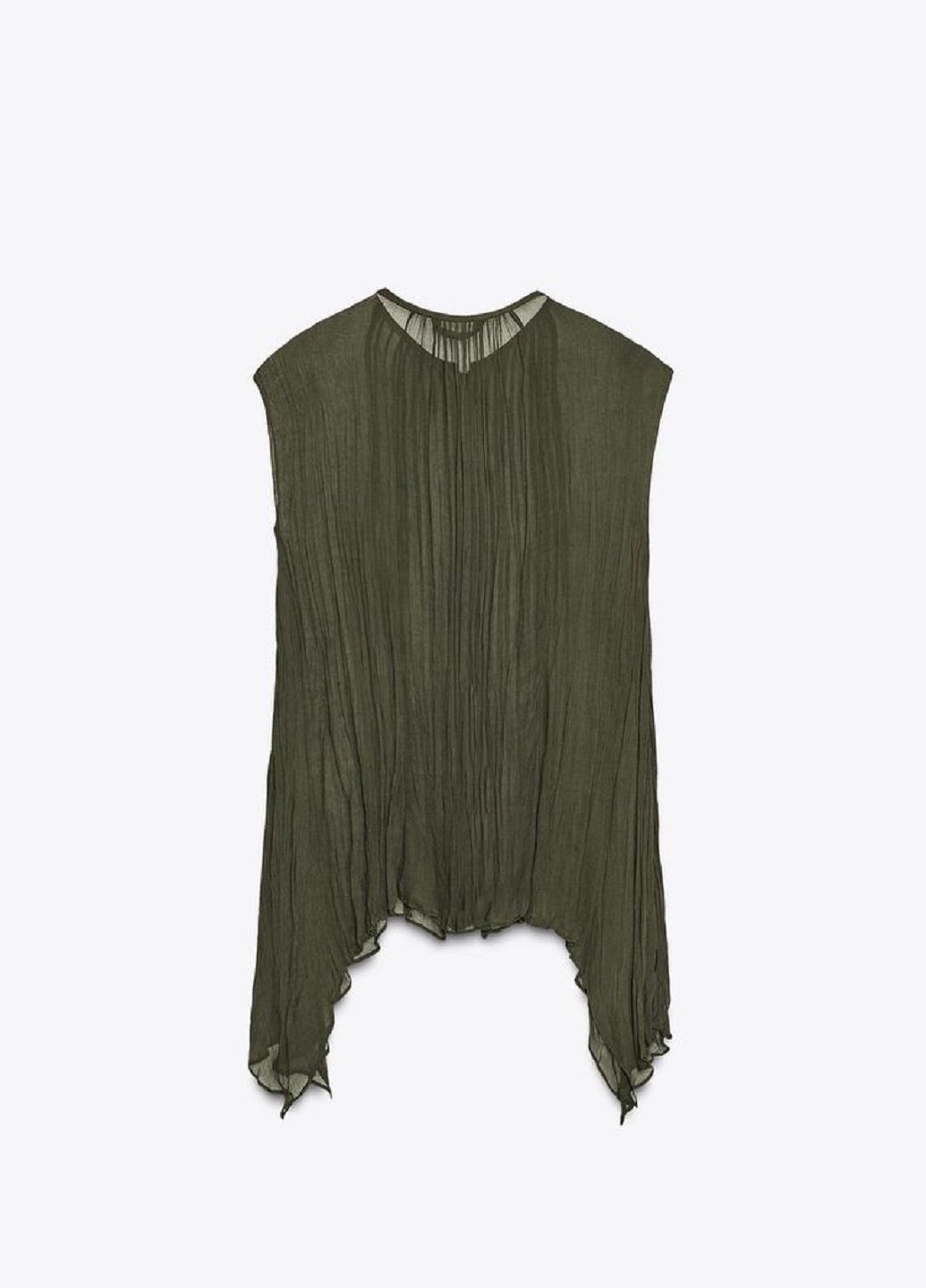 Хаки блуза Zara