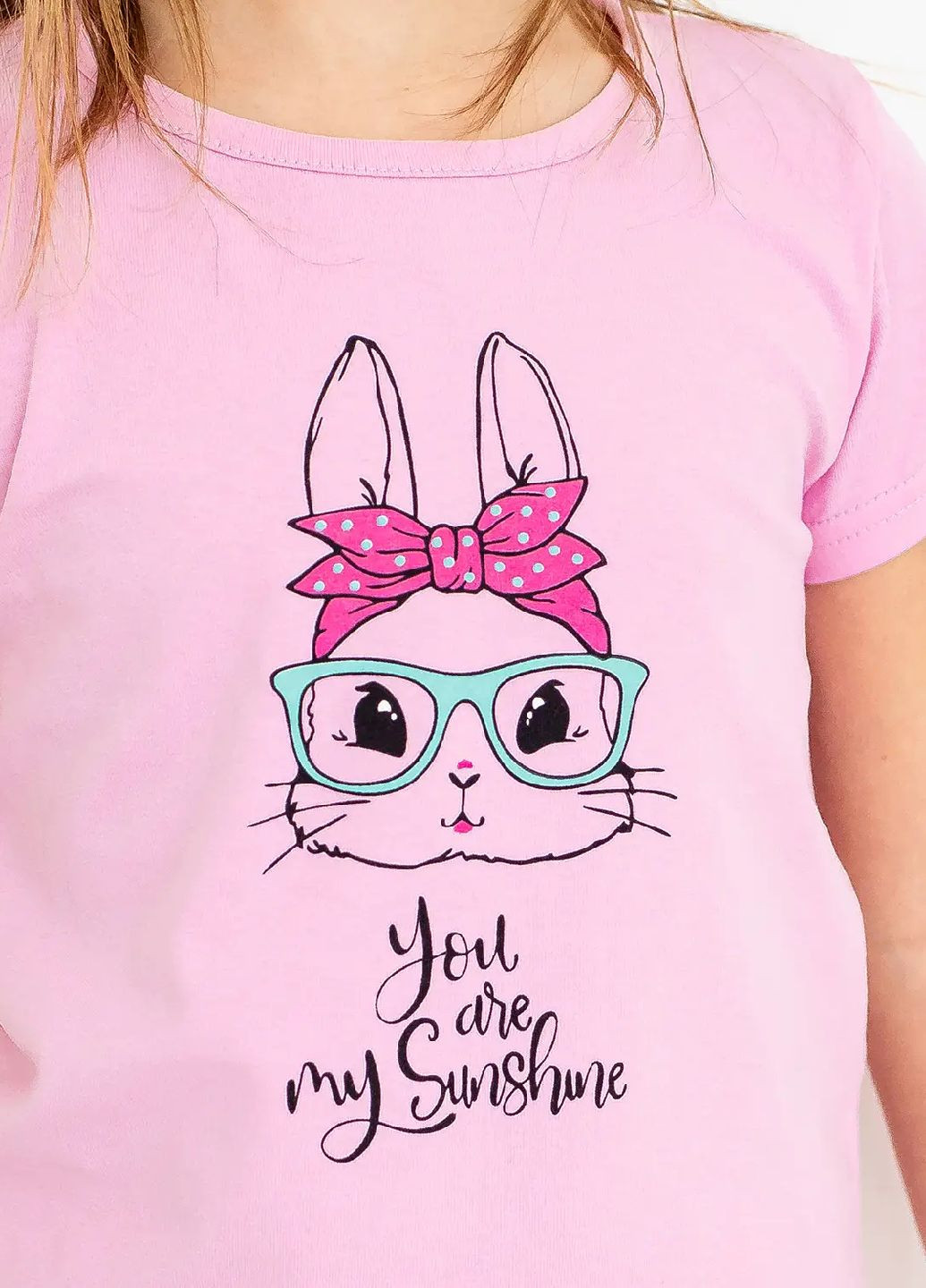 Комбинированный летний костюм для девочек футболка, шорты,бриджы, велосипедки No Brand