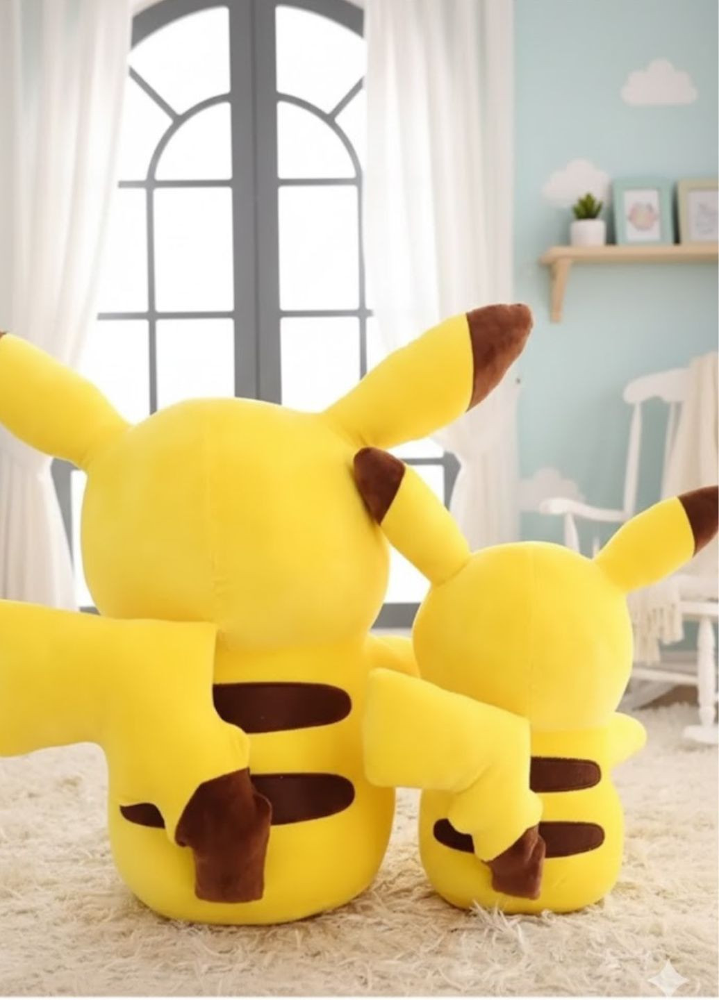 Плюшевая игрушка Пикачу 45 см с длинными ушками My Kigu (369931705)