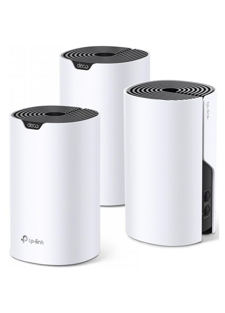 Точка доступа WiFi DECO S4 3 pcs AC1200, 2xGE LAN/WAN, MESH (DECO-S4-3-PACK) TP-Link (301088925)