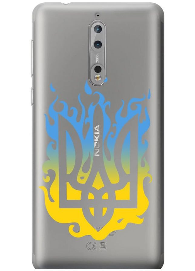 Силіконовий чохол 'Герб v1' для Endorphone Nokia 8 (321076977)