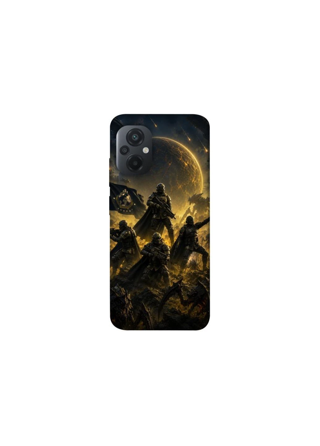 Чохол на Xiaomi Poco M5 HELLDIVERS ver.2 Frontalka (395799201)