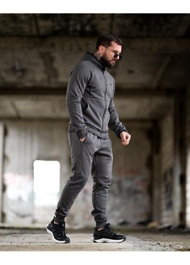Зимовий спортивний костюм чоловічий STABITEX grey No Brand (369612654)