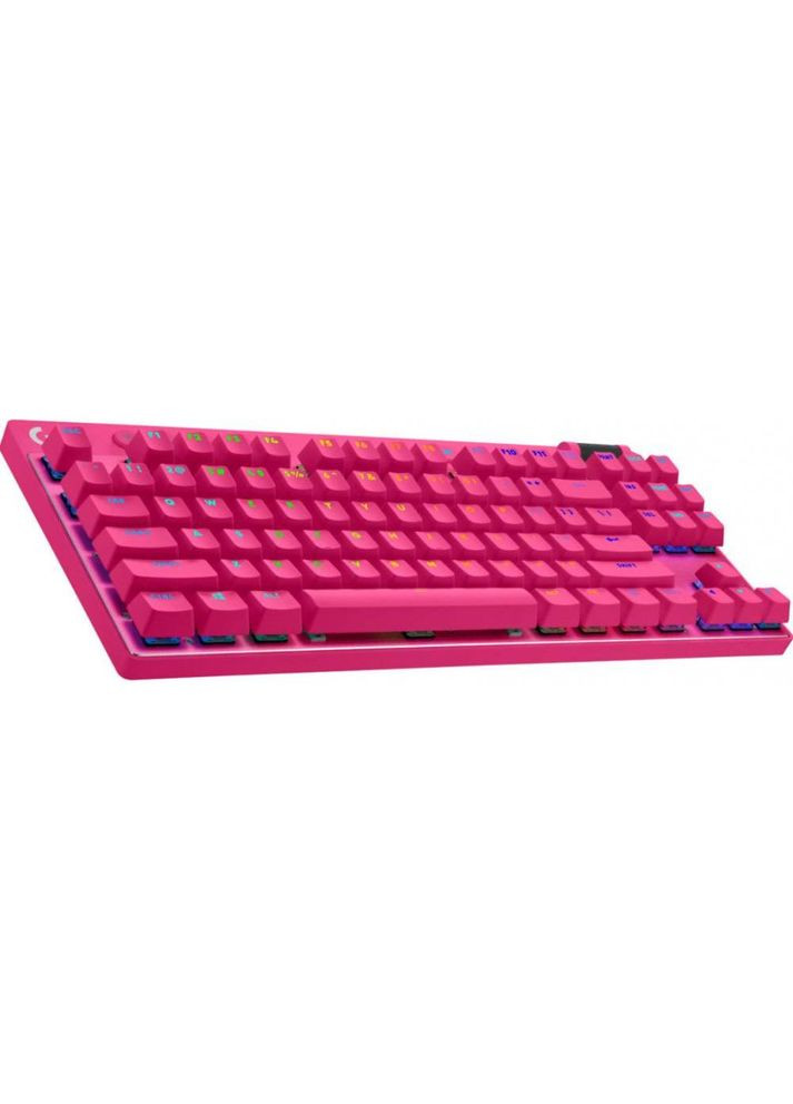 Клавіатура G Pro X TKL Lightspeed Tactile Magenta (920-012159) Logitech (319534547)