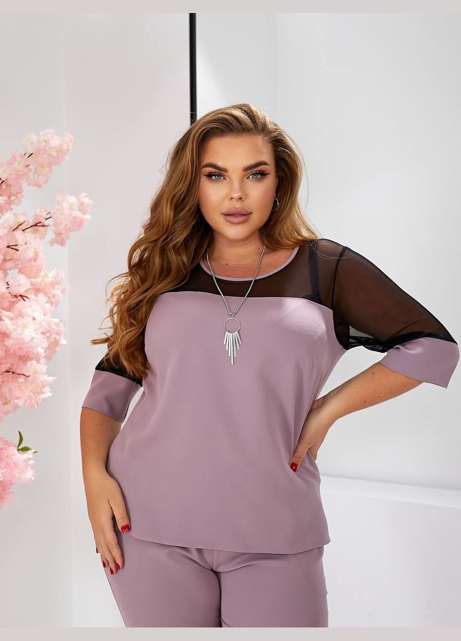 Стильний костюм з сіткою та кулоном No Brand (325608766)