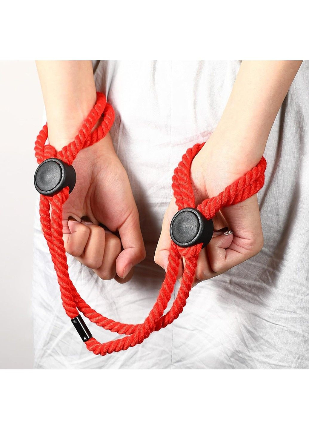 БДСМ-атрибут Веревка для шибари красного цвета We Love (293978654)