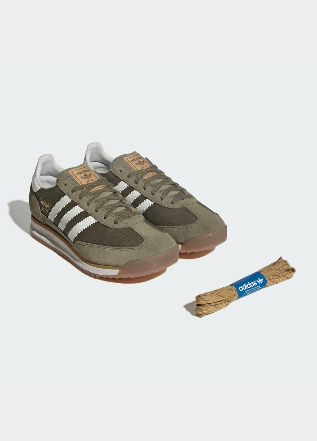 Зеленые летние кроссовки sl 72 rs adidas