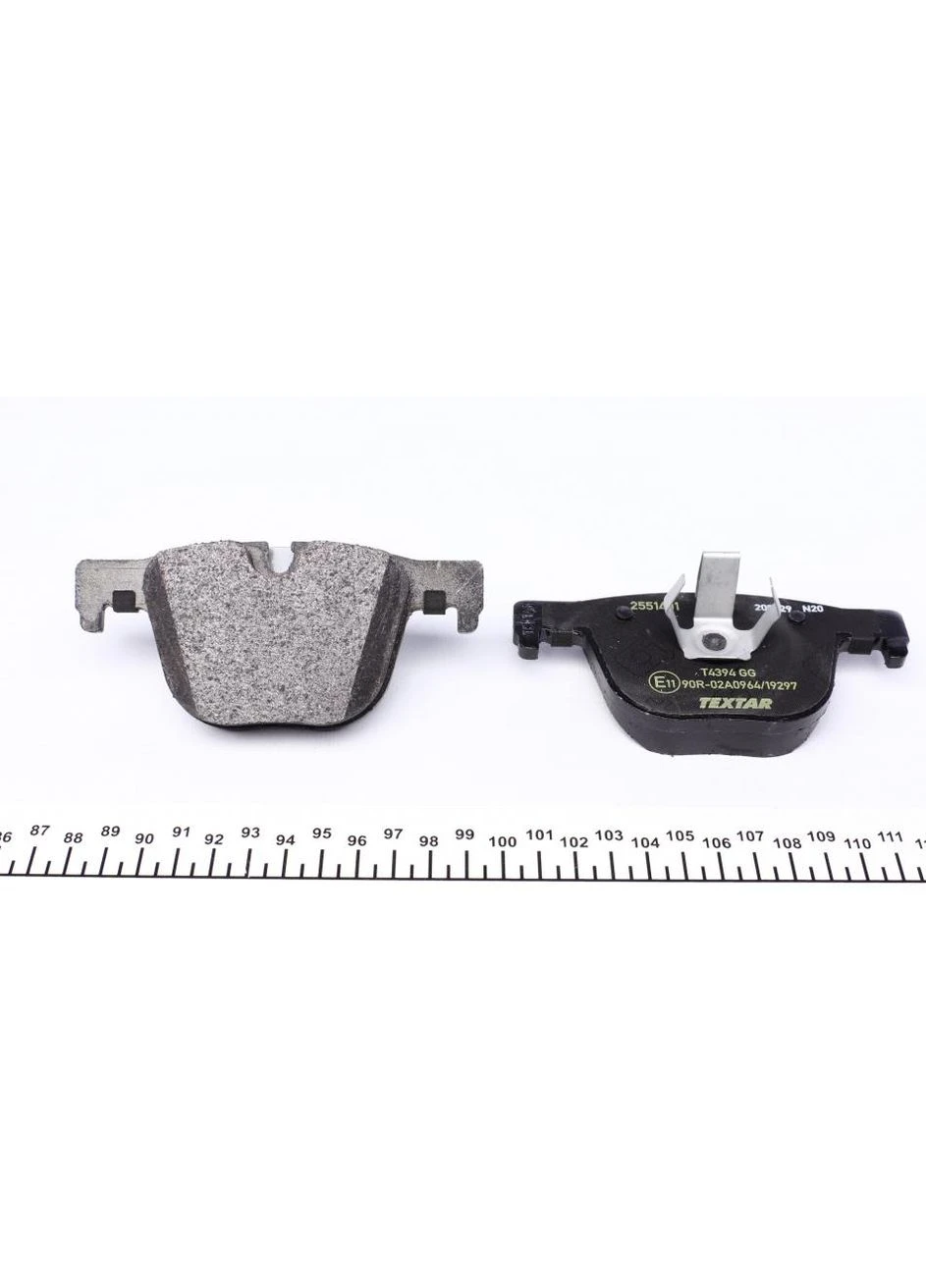 Колодки гальмівні (задні) BMW 3 (F30/F31/F34)/ 4 (F32/F36) 11- (Ate-Teves) Q+ 2551401 UA63 Textar (339655384)