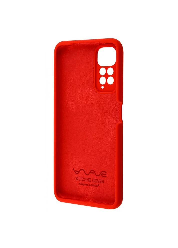 Чохол Full Silicone Cover для Xiaomi Redmi Note 11 4G/Redmi Note 11S Black Wave (379691509)