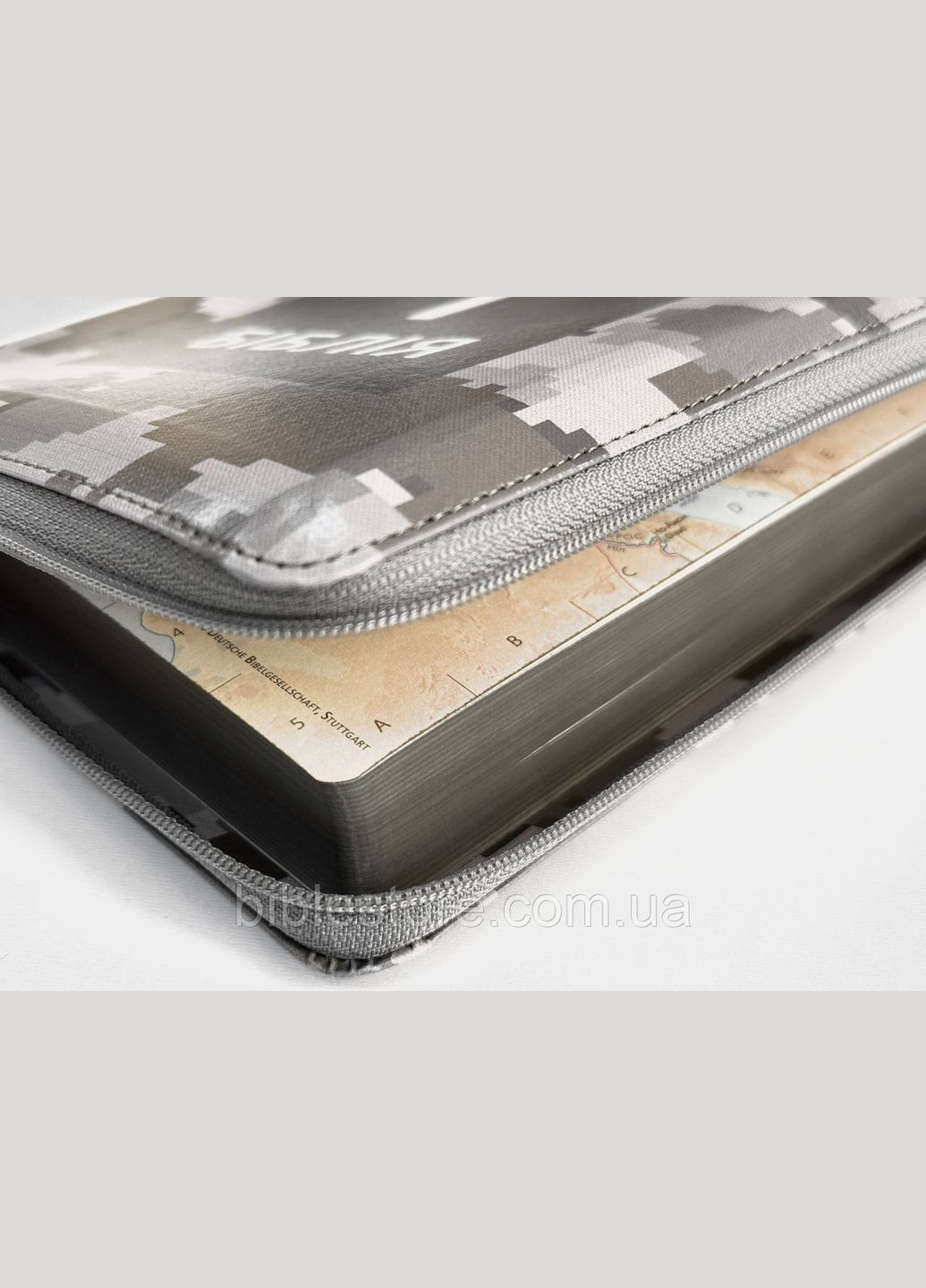 Біблія CUV. Камуфляжна. Замінник шкіри 15х20,5 см Українське Біблійне Товариство (316653074)