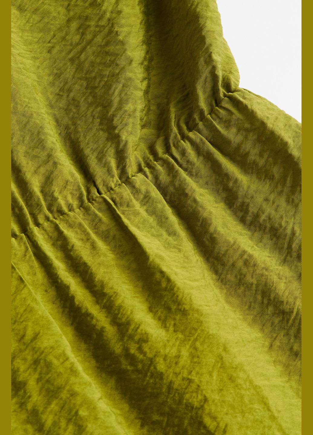 Оливкова (хакі) кежуал сукня з бретелькою через шию H&M однотонна